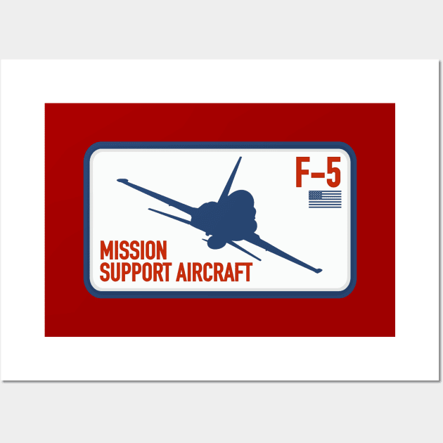 F-5 Mission Support Aircraft Wall Art by TCP